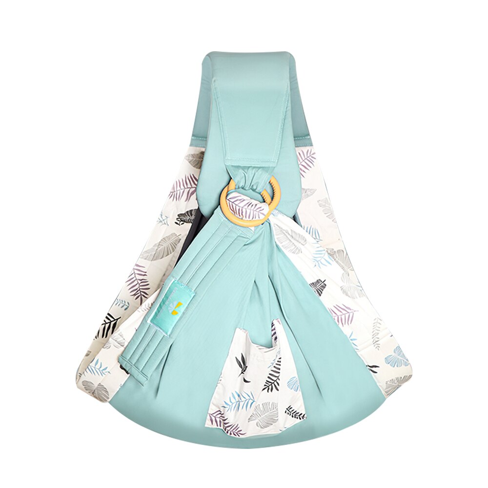 Detailed view of the adjustable straps on the Comfort 3-in-1 organic cotton baby wrap carrier