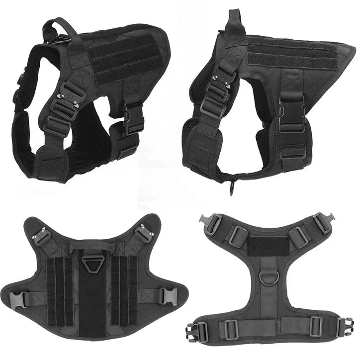 Premium no-pull dog harness, a versatile pet supply for walks & training. Adjustable comfort in black.