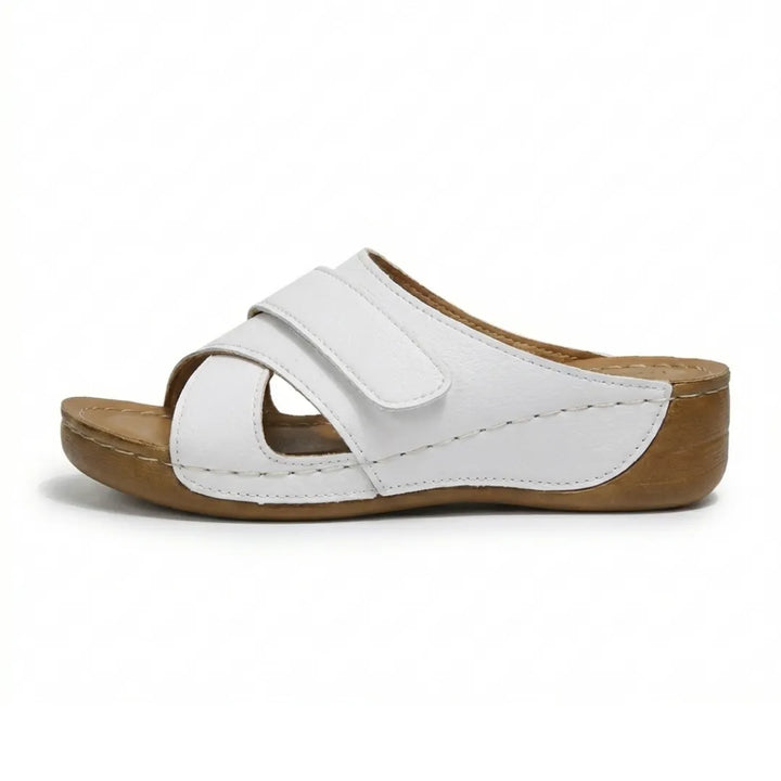 Women's supportive orthopedic wedge sandals, suitable for various casual occasions.
