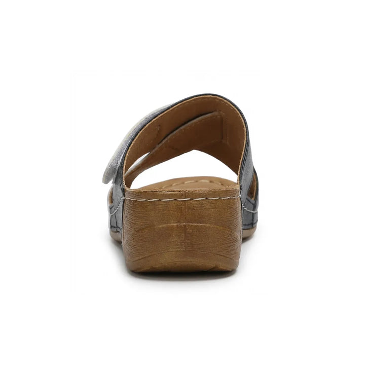 Ergonomic women's orthopedic wedge sandals, providing healthy foot support.