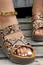 Snakeskin print