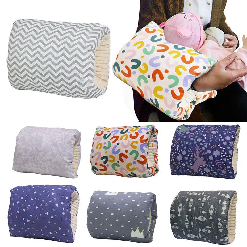 Ergonomic Comfy Cradle Arm Pillow, ideal for new mothers seeking breastfeeding comfort and support.