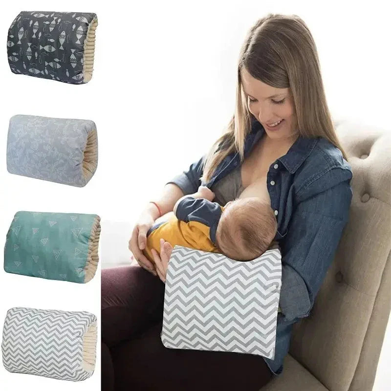 Comfy Cradle breastfeeding arm pillow, designed for optimal baby comfort and parenting ease.