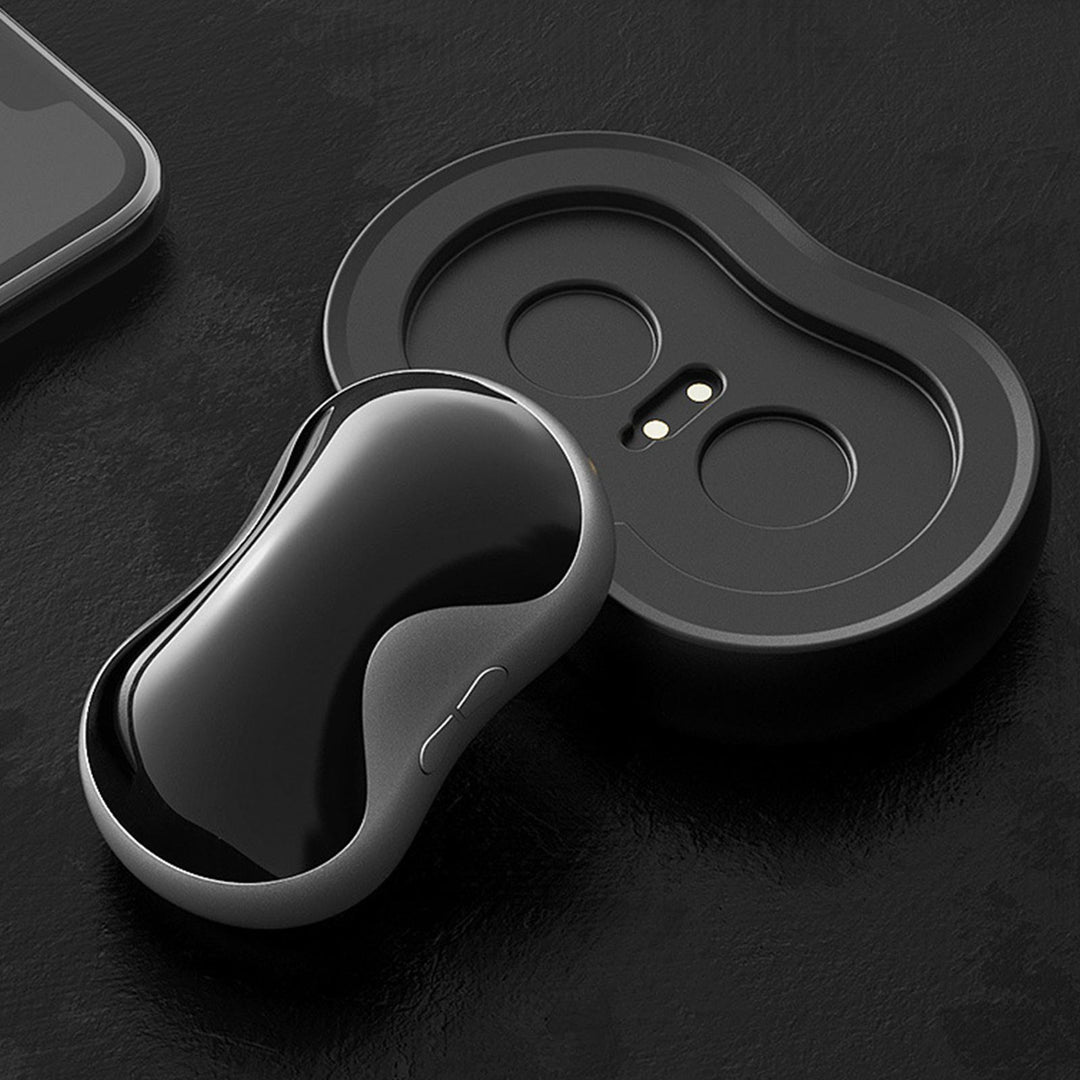 Wearable anti-snoring device for improved sleep quality. Comfortable sleep aid ensuring a restful, quiet night.