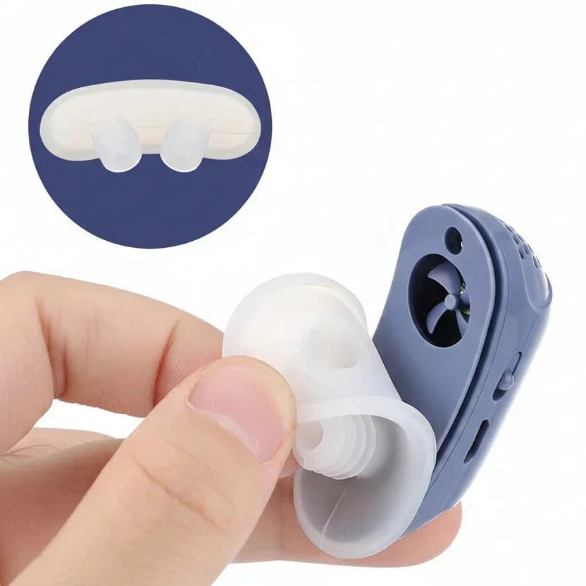 Unisex compact CPAP device for sleep apnea & snoring relief, a key to better breathing & health.