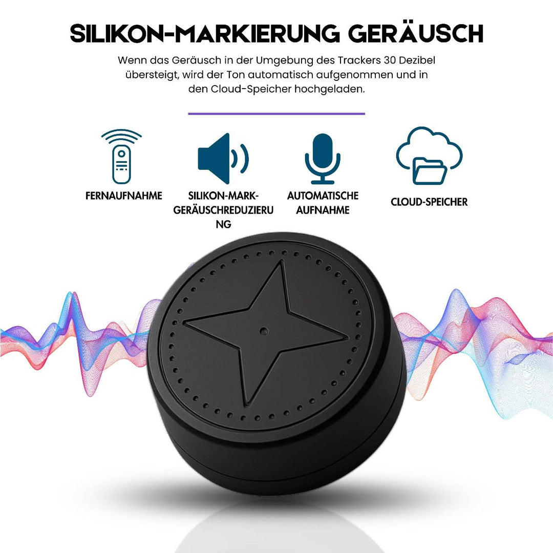 Portable compact GPS tracker for personal safety & anti-theft. Securely track valuables, cars, bags with magnetic mount.