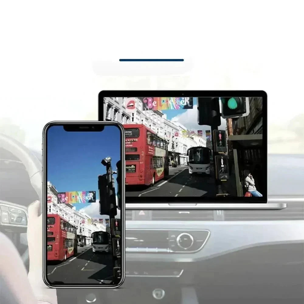 Real-time GPS tracking device with strong magnetic mount. Portable locator for anti-theft protection of vehicles & valuables.