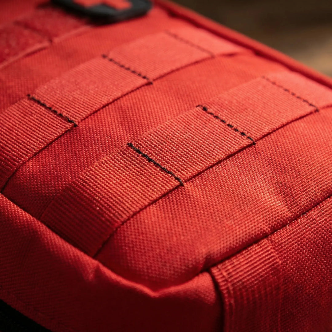Durable everyday carry first-aid pouch, travel-ready medical bag for emergency preparedness & outdoor adventures.