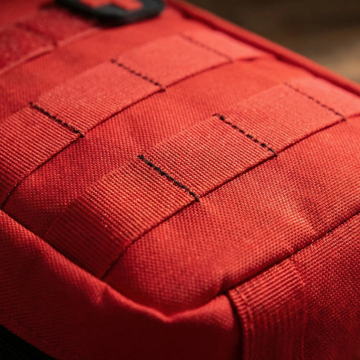 Durable everyday carry first-aid pouch, travel-ready medical bag for emergency preparedness & outdoor adventures.