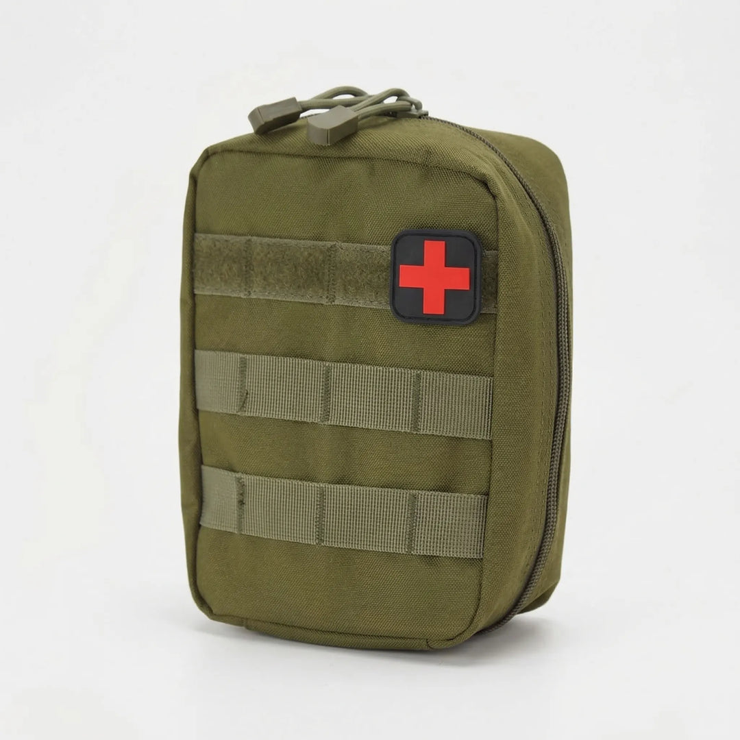 Versatile compact first-aid organizer, ideal for everyday carry, travel, hiking, and emergency medical preparedness.