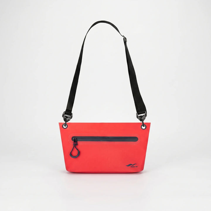 Waterproof utility dry bag securing phone, wallet & keys. Essential for any outdoor adventure, big or small.