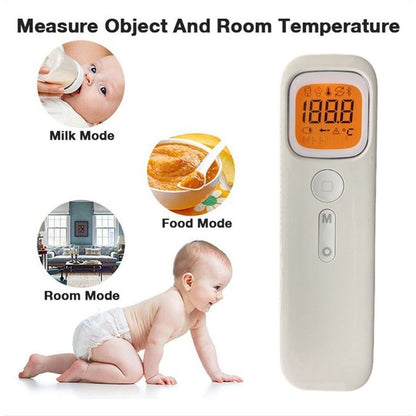 Infrared no-contact forehead thermometer, a digital temperature gun for quick fever detection