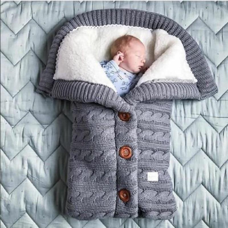 Cozy Baby Cocoon Swaddle Sleeping Bag, soft infant wrap for newborn sleep