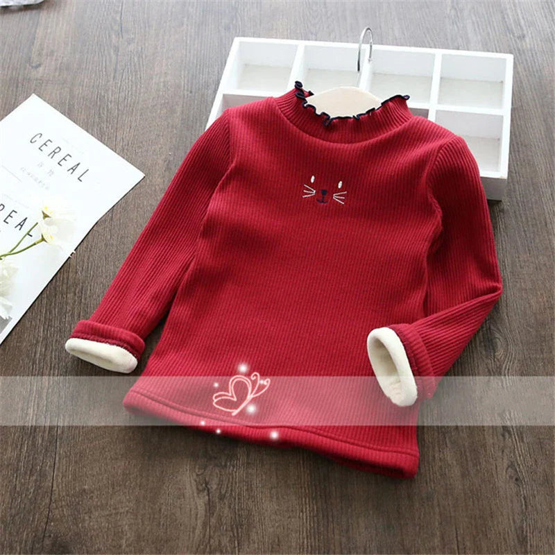 Boys & girls cartoon winter sweater, soft and warm for everyday wear