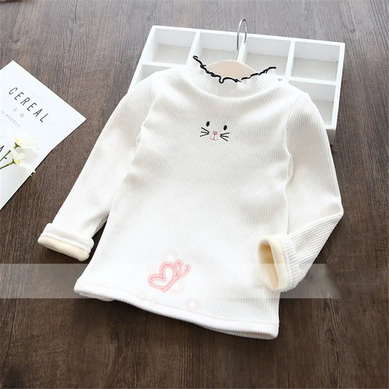 Toddler cartoon knitwear, warm winter sweater for children, unisex design