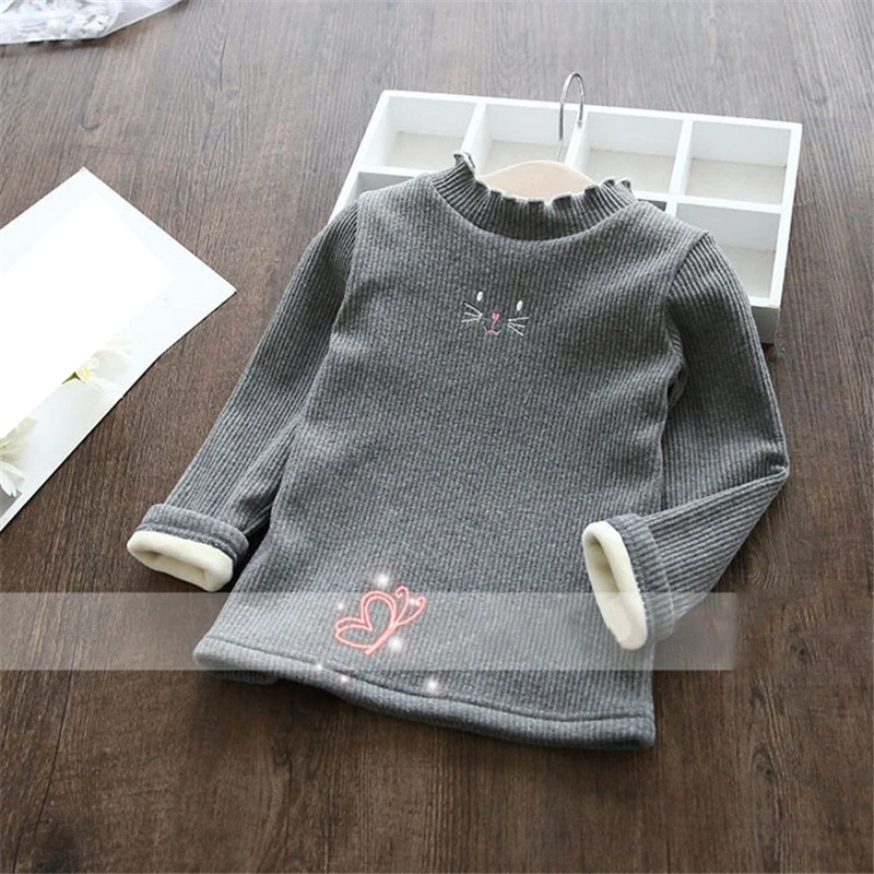 Kids long sleeve cartoon sweater, durable and stylish toddler playwear