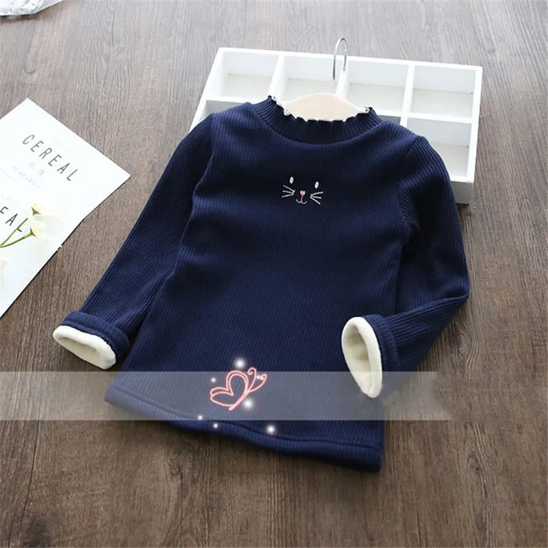 Boys cartoon knitwear, soft cotton blend winter sweater for comfy children