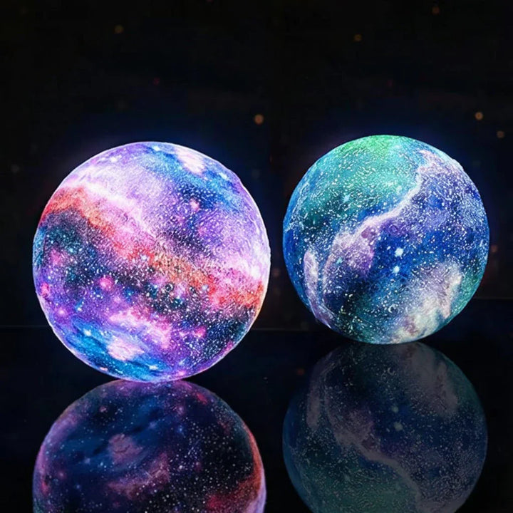 Customizable LED ambient light globe, providing soothing mood lighting for your home.