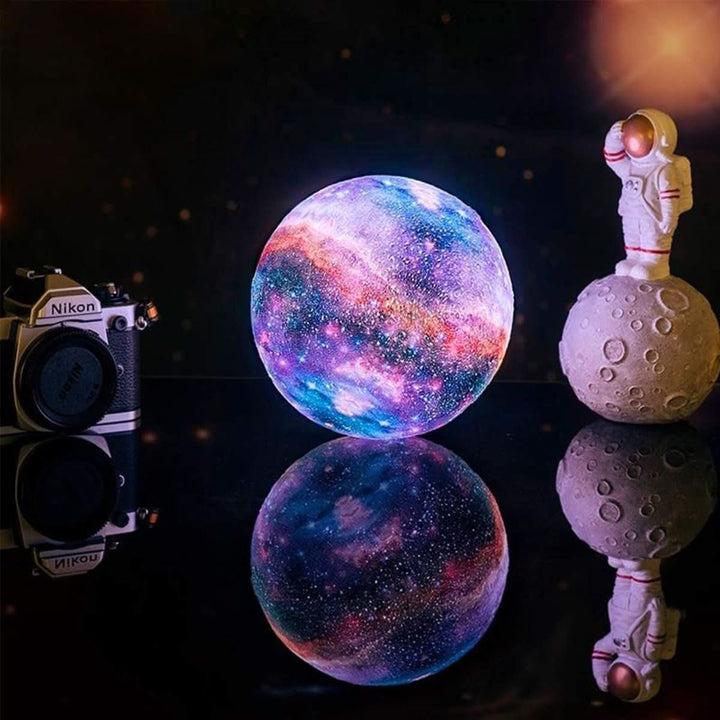 RGB LED mood lighting globe, perfect for living room and bedroom ambiance.