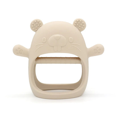 Stylish silicone baby teether bracelet, a functional and cute baby accessory