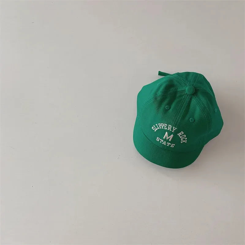 Fashionable baby accessory: embroidered baseball cap, perfect for gifts, kids apparel