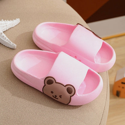 Toddler footwear: lightweight PVC anti-slip sandals with soft sole for indoor or outdoor wear