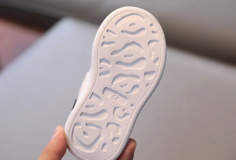 Everyday toddler bear fashion sneakers, combining fun animal print with comfort and durability.