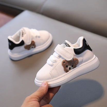 Comfortable kids' bear shoes for ages 1-6, stylish and durable for active toddlers.