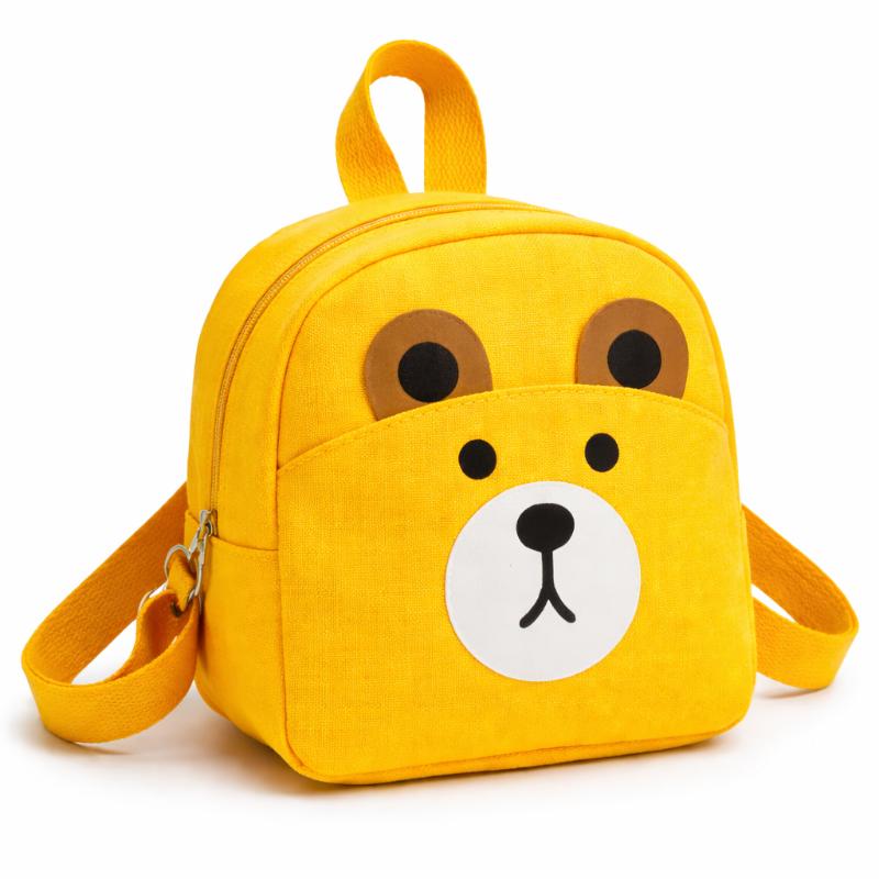 Pink pig animal backpack, small and cute preschool bag for young girls