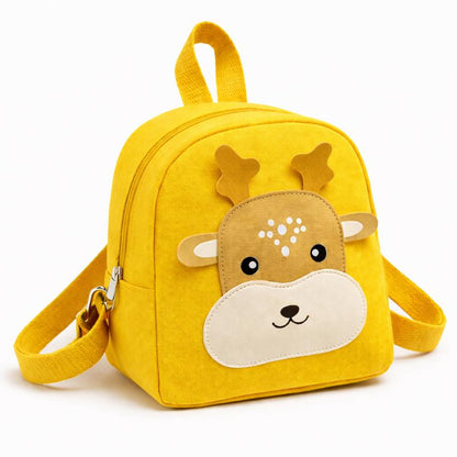Purple owl animal backpack, stylish preschool bag for organized toddlers