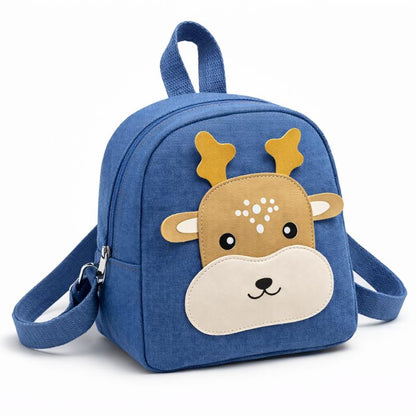 Grey koala cartoon backpack, soft and comfy children's bag for everyday use