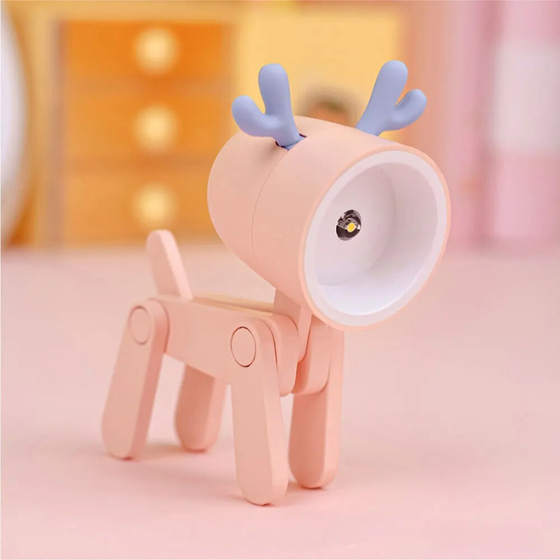 Dinosaur LED night light, roarsome design, battery-operated for portable kids' room lighting