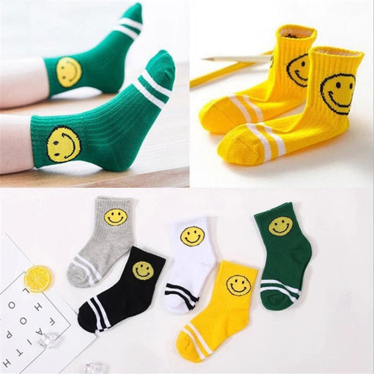 Cute kids winter socks set, warm wool blend with funny animal designs for toddlers