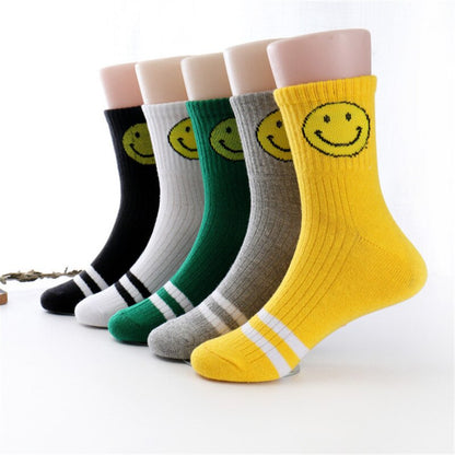 Soft, warm winter socks for kids featuring cute characters and bright colors