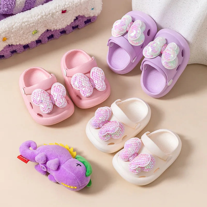 Kids' non-slip EVA princess sandals, suitable for summer and everyday comfort for girls