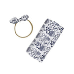 White/Dark Blue