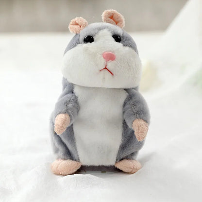 Interactive talking hamster plush, a fun and soft animal toy for children's developmental play