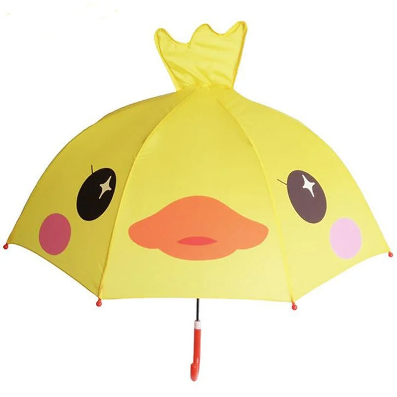 Pirate ship kids umbrella with skull and crossbones, adventurous rain gear for boys