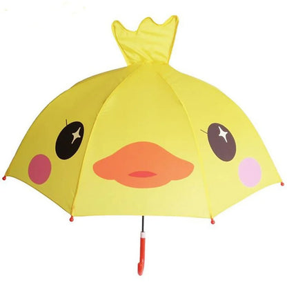 Pirate ship kids umbrella with skull and crossbones, adventurous rain gear for boys