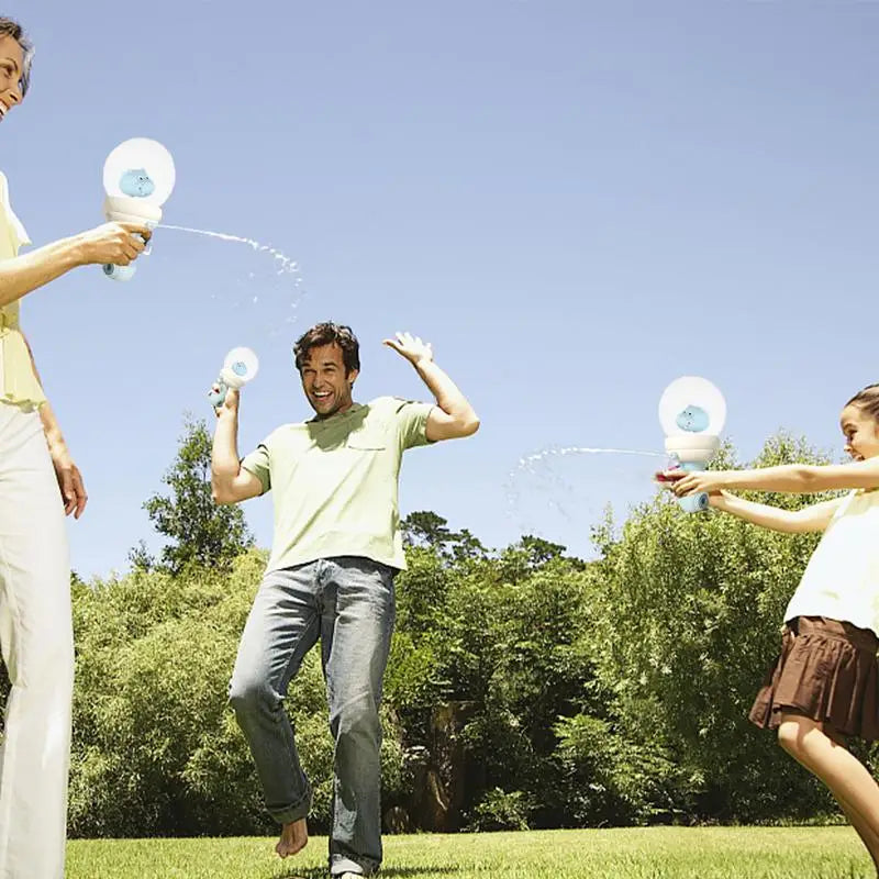Set of two animal water blasters, a great kids toy for shared summer water fun.