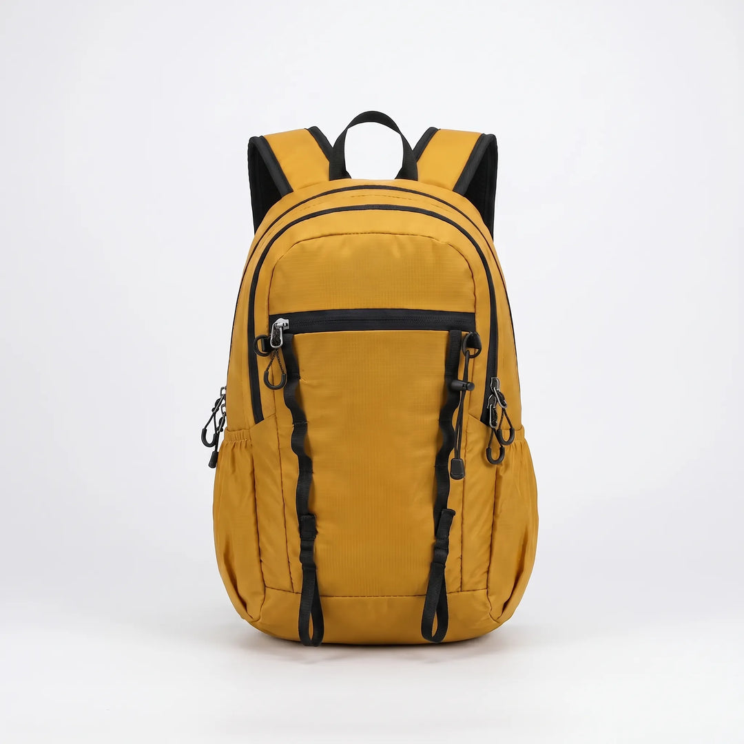 Lightweight foldable travel backpack, perfect compact daypack for hiking and outdoor adventures.