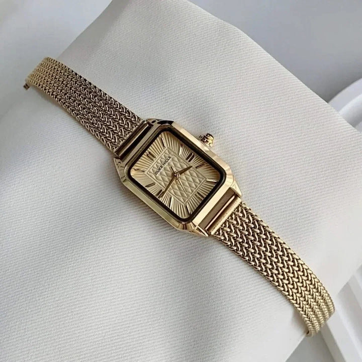 Durable stainless steel women's watch, a dainty and sleek fashion accessory.