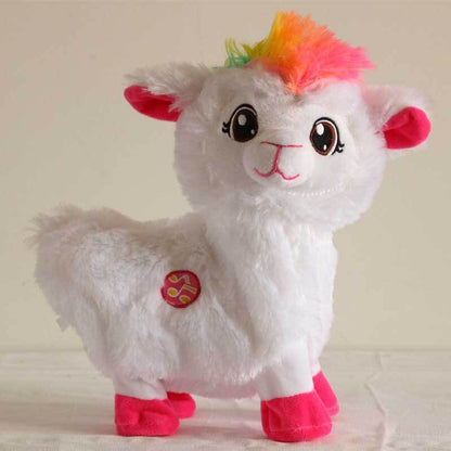 Cute electronic dancing alpaca, soft baby gift offering musical and movement entertainment