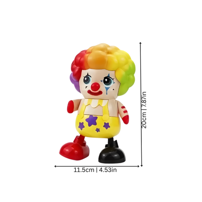 Toddler Interactive Clown Toy, a colorful and engaging early learning toy with music for babies