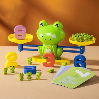 Unicorn balance scale educational toy for kids to learn counting and STEM concepts