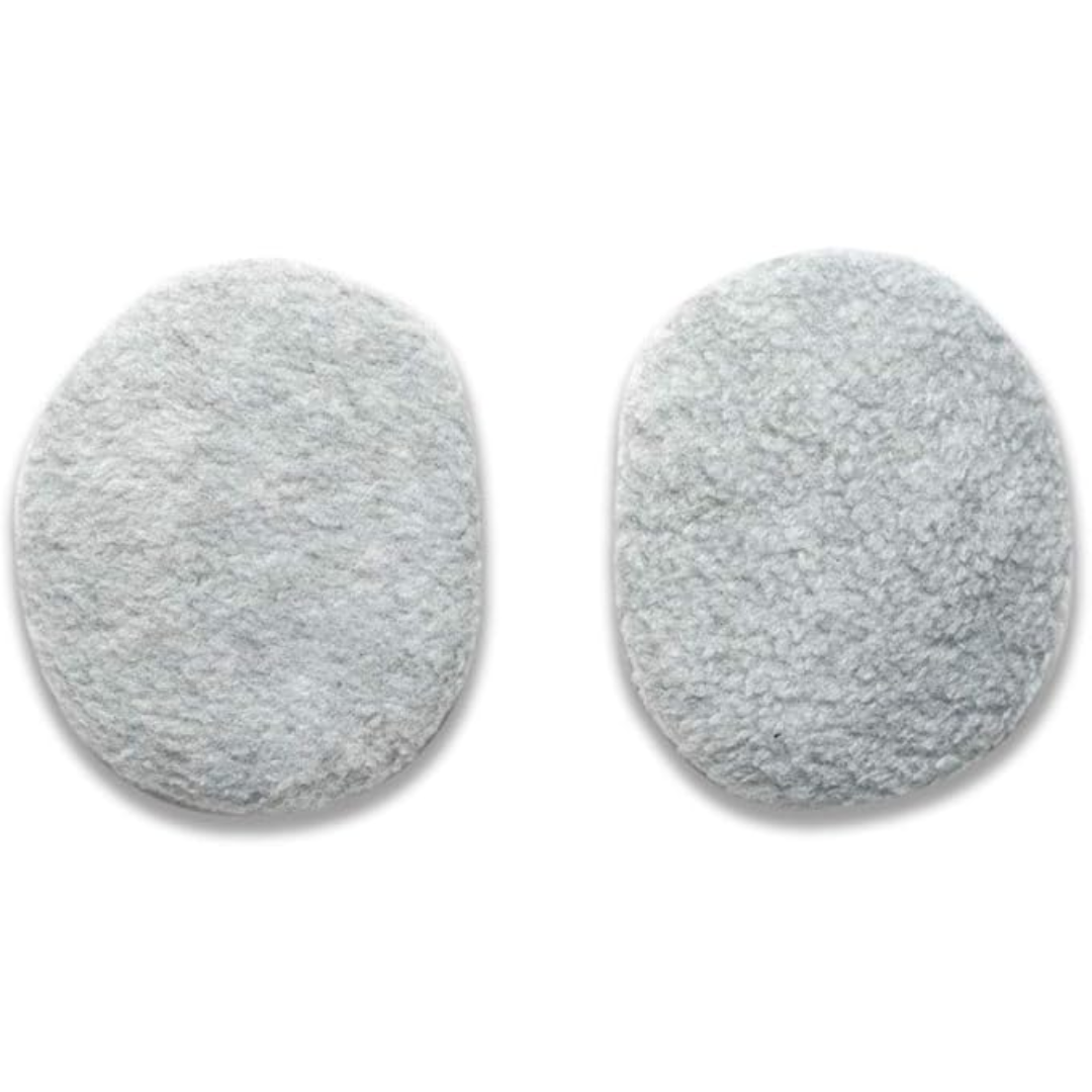 Invisible bandless ear warmers providing superior winter warmth and ear protection for outdoor activities.