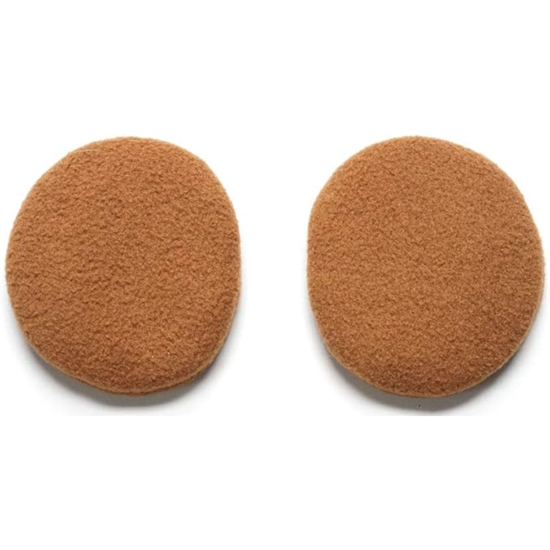 Compact and portable bandless ear warmers, ideal for discreet winter warmth during any cold weather adventure.