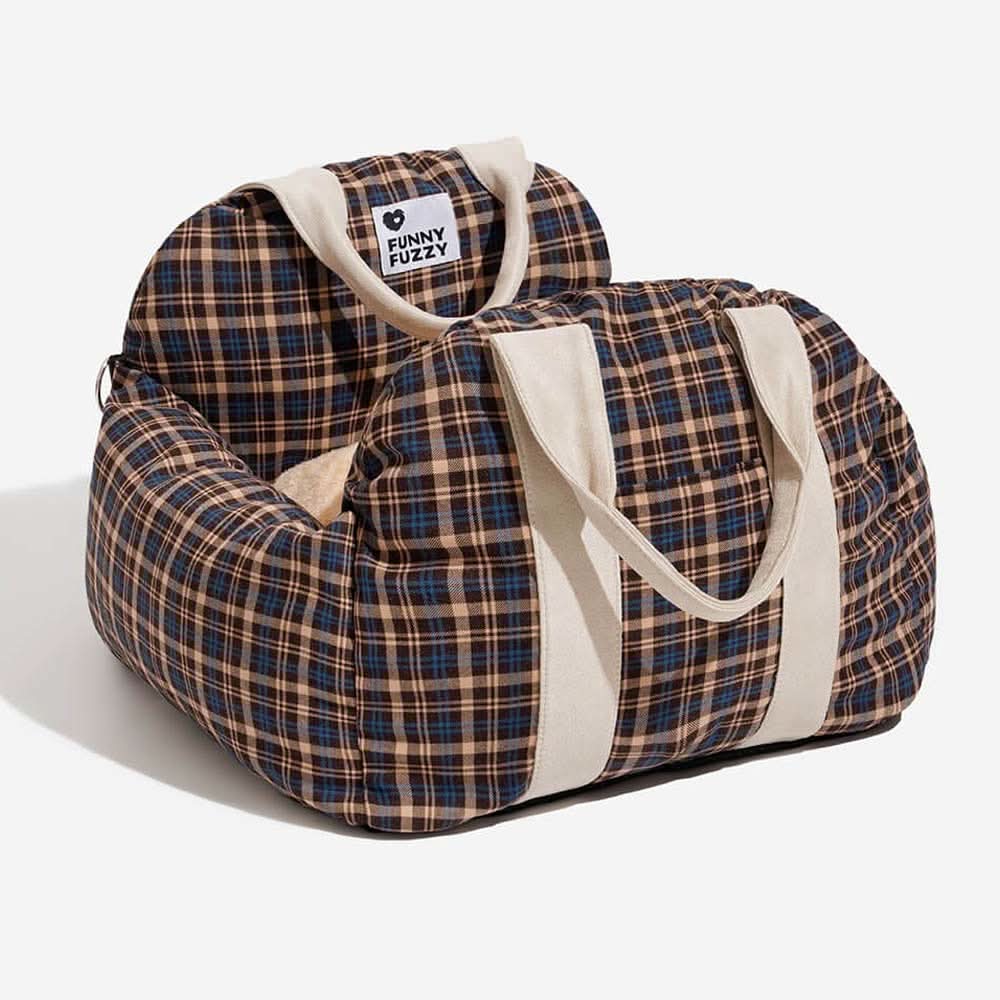 Secure dog car booster seat with washable cover, essential for safe pet journeys.