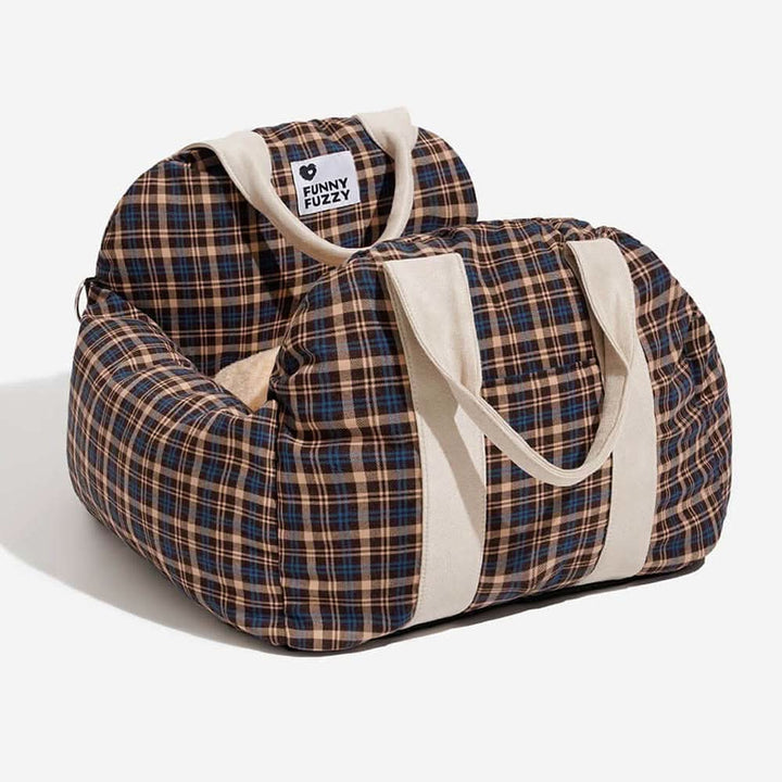 Secure dog car booster seat with washable cover, essential for safe pet journeys.