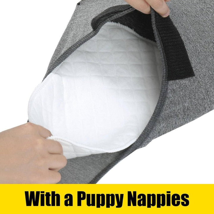 Full-body Dog Recovery Suit, a comfortable pet protective vest for post-surgery and anxiety.